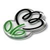 Transparent Acrylic Pendants MACR-Q160-02G-3
