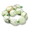 Natural Lemon Jade Beads Strands G-M406-A03-01-4
