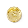 Brass Enamel Beads LS-KK-F814-03G-04-3