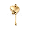 Ion Plating(IP) 304 Stainless Steel Pendants LS-STAS-I197-023G-2