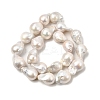 Natural Baroque Pearl Keshi Pearl Beads Strands PEAR-K004-17-5