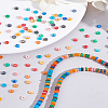 1 Strand Rainbow Color Natural Freshwater Shell Beads Strands SHEL-LP0001-03-3