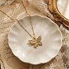Brass Micro Pave Clear Cubic Zirconia Hollow Pendant Necklaces for Women WGDB1F5-01-4