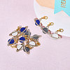 12Pcs 3 Styles Alloy Enamel Pendant HJEW-CA00003-3