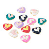 12Pcs 6 Colors Alloy Enamel Pendants FIND-TA0006-63-2