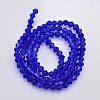 Faceted Bicone Glass Beads Strands EGLA-P017-3mm-08-2