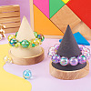 100Pcs 20 Colors Transparent Acrylic Beads MACR-TA0001-25-6