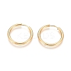 Ion Plating(IP) 304 Stainless Steel Huggie Hoop Earrings EJEW-F111B-23mm-G-1