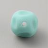 Cube Food Grade Eco-Friendly Silicone Beads SIL-TAC0003-11H-2