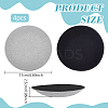 EVA Cloth Round Fascinator Hat Base for Millinery Magic LS-FIND-WH0152-947C-2