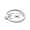 Non-Tarnish 304 Stainless Steel Pendants STAS-E152-02P-3