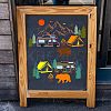 Plastic Reusable Drawing Painting Stencils Templates DIY-WH0172-533-8