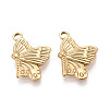 304 Stainless Steel Butterfly Pendants STAS-T069-21G-1