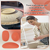 Oval Silicone Scrapers TOOL-LP0001-18-3