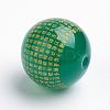 Natural Green Onyx Agate Beads X-G-K176-F01-3