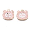 Alloy Enamel Pendants ENAM-N054-74D-2