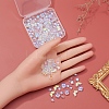 4 Style Electroplate Glass Beads GLAA-YW0001-28-6