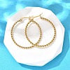 201 Stainless Steel Hoop Earrings LS-EJEW-Q026-13G-A-1