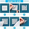 Glitter Hotfix Rhinestone(Hot Melt Adhesive On The Back) DIY-FG0001-45-6