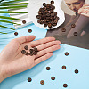 100Pcs Natural Coconut Bead Strands COCO-TA0001-01C-6