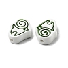 Handmade Porcelain Beads PORC-Z004-01B-2