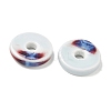 Vintage Handmade Two Tone Porcelain Beads PORC-NH0002-01A-2