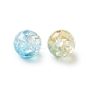 Transparent Crackle Acrylic Beads DACR-D300-01A-8mm-2