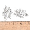 Textured 304 Stainless Steel Pendants LS-STAS-Z177-01P-3