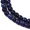 Natural Fire Crackle Agate Beads Strands G-C082-A01-34-4