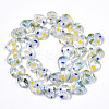 Handmade Millefiori Lampwork Beads Strands LAMP-N023-001K-2
