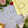 120Pcs 2 Styles Alloy Bead Frame FIND-FH0016-61-4