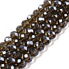 Electroplate Glass Beads Strands EGLA-A044-T6mm-A16-1