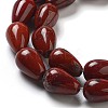 Natural Red Rainbow Jasper Beads Strands G-B106-A33-02-3