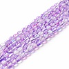 Synthetic Moonstone Beads Strands G-E573-02A-11-2