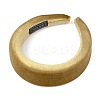 Flocking Cloth Sponge Thick Hairbands OHAR-O018-04A-2