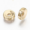 Brass Corrugated Beads KK-N231-198-NF-2