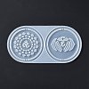 Meditation Yoga Pendants Cup Mat Silicone Molds DIY-B056-02A-4