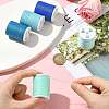 5 Rolls 5 Colors Round Waxed Polyester Cord YC-FS0001-02C-8