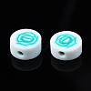 Handmade Polymer Clay Beads CLAY-N008-041C-3