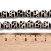 Tibetan Style dZi Beads Strands G-G328-A01-8mm-5