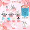 DIY Word Grand Daughter Bracelet Making Kit DIY-AR0003-55-4