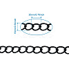 Aluminium Twisted Chains Curb Chains CHA-TA0001-05EB-8