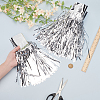 Plastic Foil Fringe Curtains DIY-WH0028-106B-3