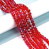 Electroplate Glass Beads Strands LS-EGLA-A034-T8mm-L09-4