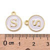 Golden Plated Alloy Charms ENAM-S118-01S-3