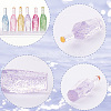 30Pcs 6 Colors Transparent Resin Bottle Cabochons CRES-GF0001-04-6