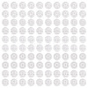 100Pcs 5 Styles Transparent Acrylic Beads OACR-TA0003-48C-3