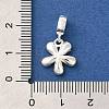 925 Sterling Silver European Dangle Charms STER-G043-07S-3