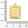 Ion Plating(IP) 304 Stainless Steel Pendants STAS-U033-01G-S-3