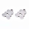 Non-Tarnish 201 Stainless Steel Charms STAS-S110-095P-2